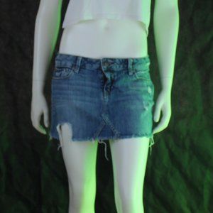 Aeropostale Mini Jean Skirt
